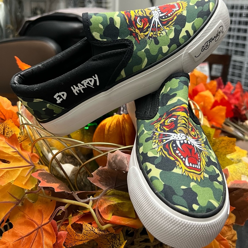 Ed Hardy Camouflage Unisex Shoe